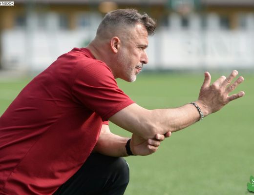 L'allenatore Luigino Sandrin